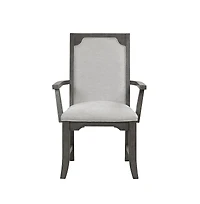 New Classic Furniture Lisbon Wood Dining Arm Chair in (Set of 2)