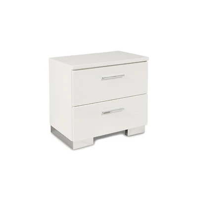 New Classic Furniture Furniture Sapphire Solid Wood 2-Drawer Nightstand