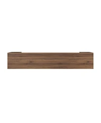Flynama 62.99in Extra Long Farmhouse Entryway Table Narrow Sofa Table Walnut