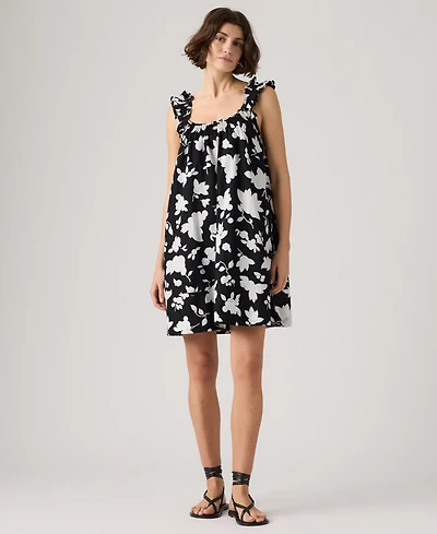 Levi's Women's Meg Printed Sleeveless Cotton Mini Dress