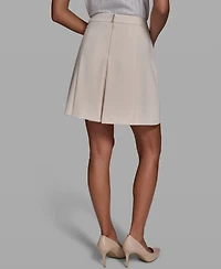 Karl Lagerfeld Paris Women's Pleated Mini Skirt