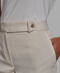 Karl Lagerfeld Paris Women's Wide-Leg Woven Pants