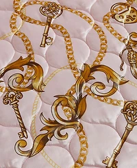 Baby Phat Printed Satin Chain 3-Pc. Quilt Set, Full/Queen