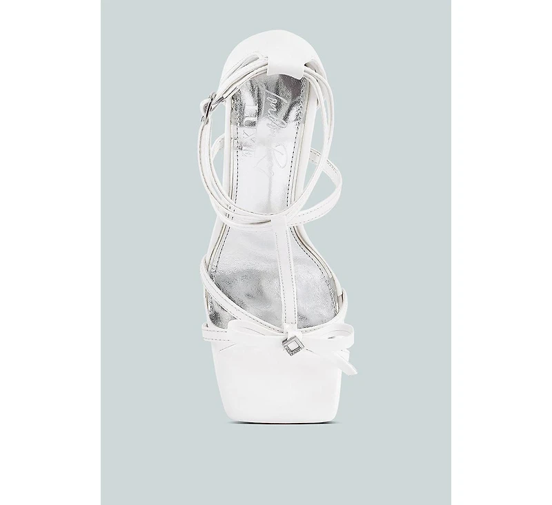 Affluence Jeweled High Heel Sandals