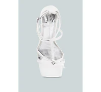 Affluence Jeweled High Heel Sandals