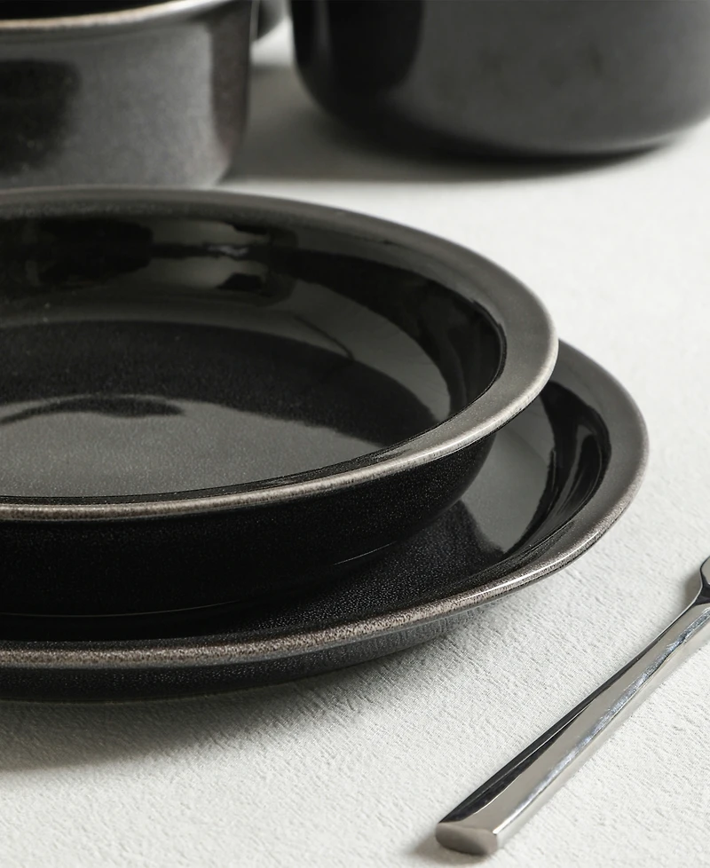 Stone Lain Slate -Pc. Dinnerware Set
