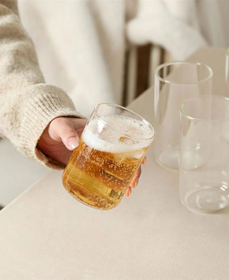 Stone Lain Celina Borosilicate Glasses, Set of 8