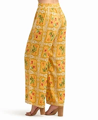 Bcx Women's Pleated Wide-Leg Pants