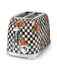 MacKenzie-Childs Courtly Flower Market 2-Slice Toaster