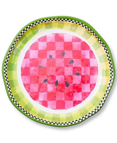 MacKenzie-Childs Watermelon Melamine Large Platter