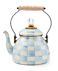MacKenzie-Childs Check 2-Quart Tea Kettle