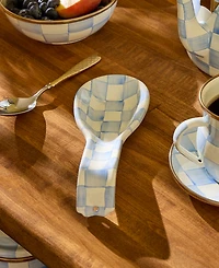 MacKenzie-Childs Check Spoon Rest