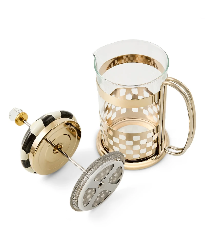 MacKenzie-Childs Courtly Check French Press