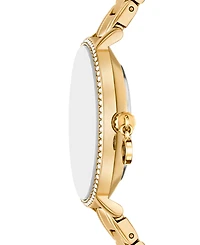 Michael Kors Women's Pyper Quartz Two-Hand Gold Stainless Steel Watch 32mm
