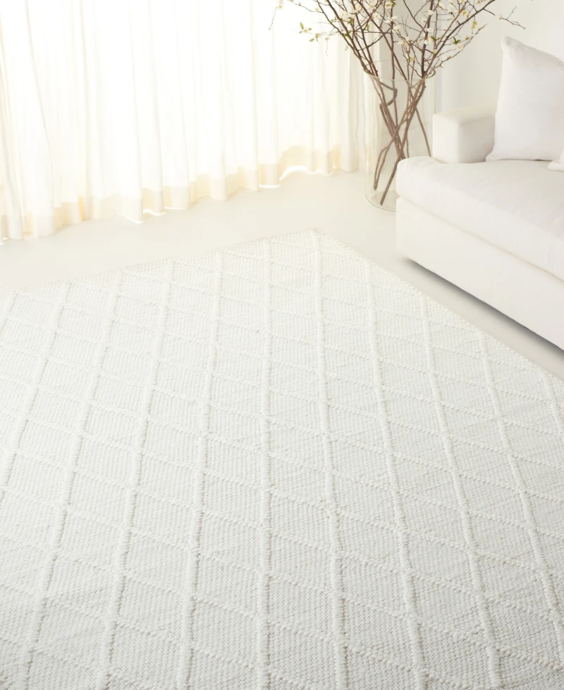 Lauren Ralph Lauren Millie LRL6310A Ivory and Ivory 9' X 12' Area Rug