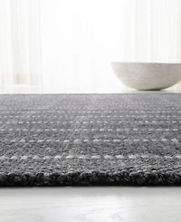 Lauren Ralph Lauren Tamworth Check LRL6450A Charcoal 4' X 6' Area Rug