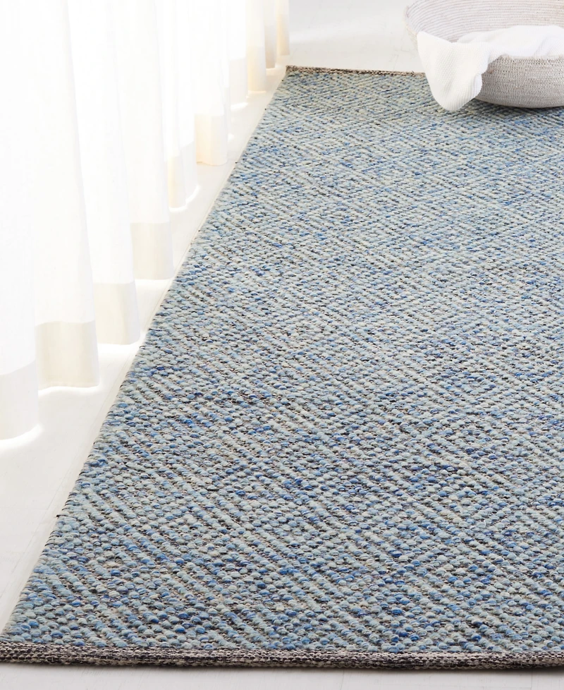 Lauren Ralph Lauren Eleanora LRL6503A Blue 2'3" X 8' Runner Area Rug