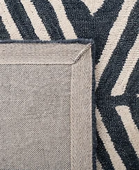 Lauren Ralph Lauren Imani Geometric LRL6609N Slate 8' X 10' Area Rug