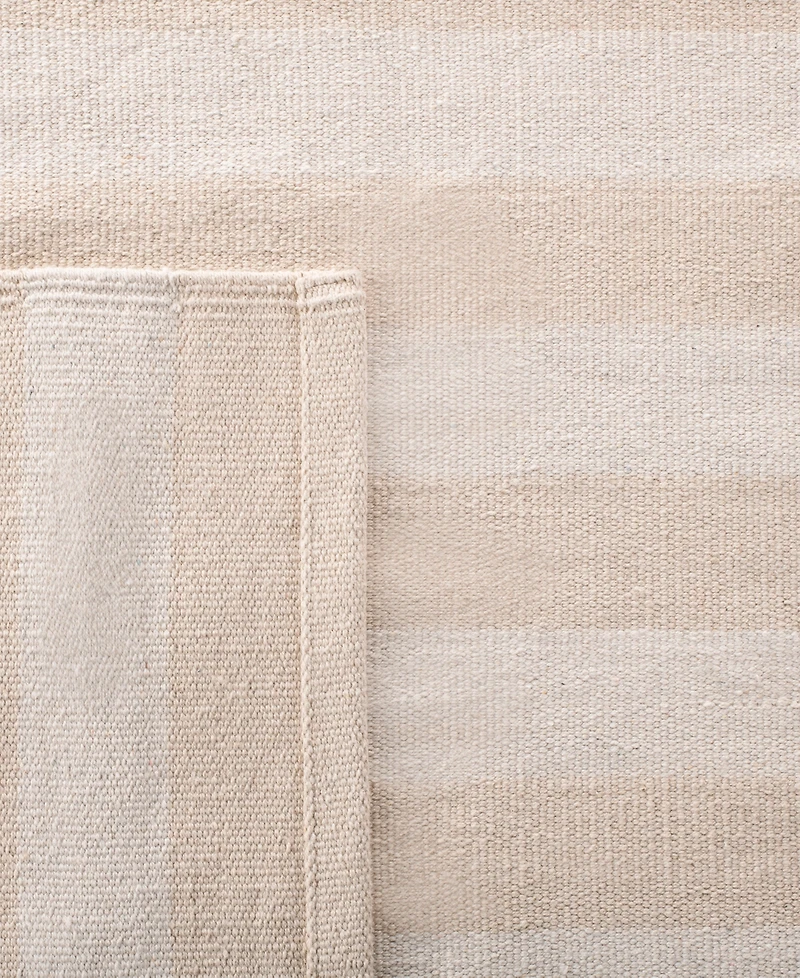 Lauren Ralph Lauren Ludlow Stripe LRL7350D Alabaster 2'3" X 8' Runner Area Rug