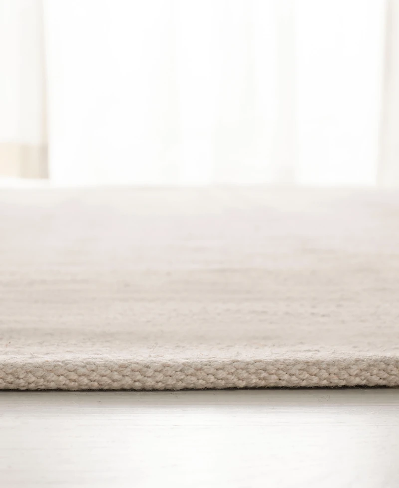 Lauren Ralph Lauren Ludlow Stripe LRL7350D Alabaster 8' X 10' Area Rug