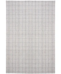 Lauren Ralph Lauren Tamworth Check LRL6450C Silver 4' X 6' Area Rug