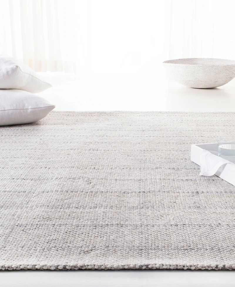 Lauren Ralph Lauren Tamworth Check LRL6450C Silver 5' X 8' Area Rug