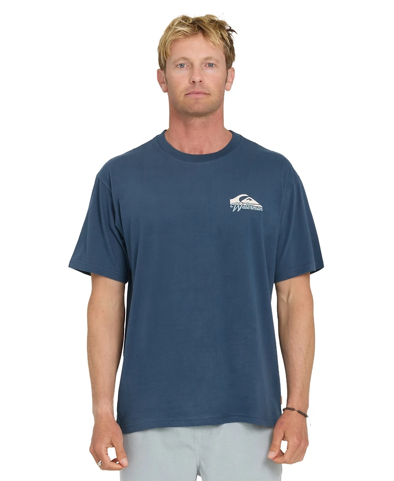 Quiksilver Waterman Men's Short-Sleeve Bottle Life T-shirt