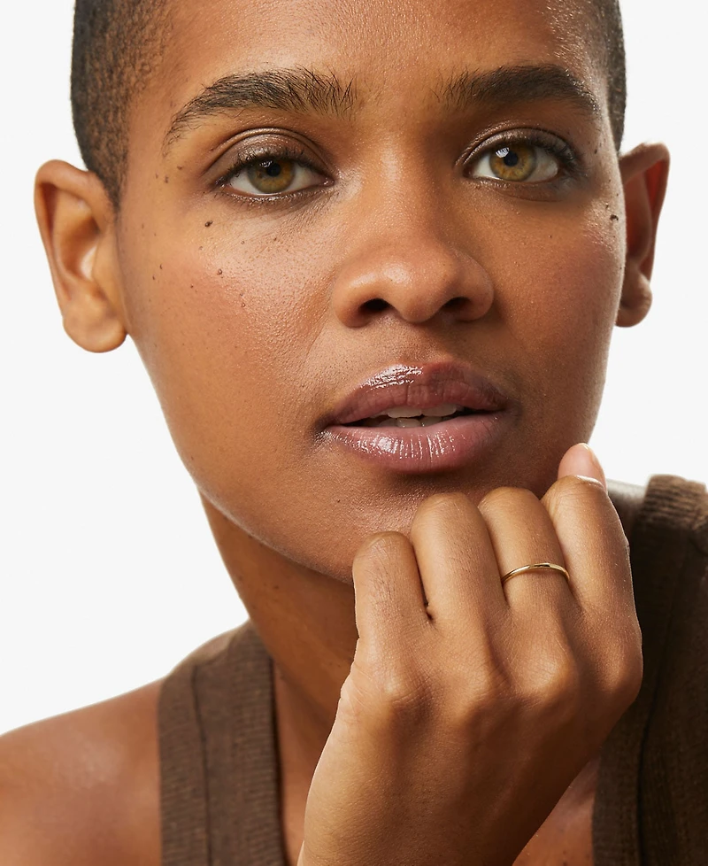 Ana Luisa Stephanie Gold-Plated Band Ring