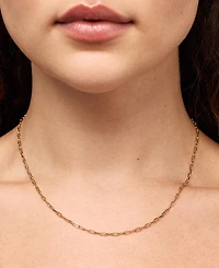 Ana Luisa Laura Gold-Plated Slim Link Chain Necklace