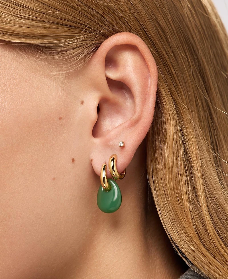 Ana Luisa Kayla Gold-Plated Drop Earrings