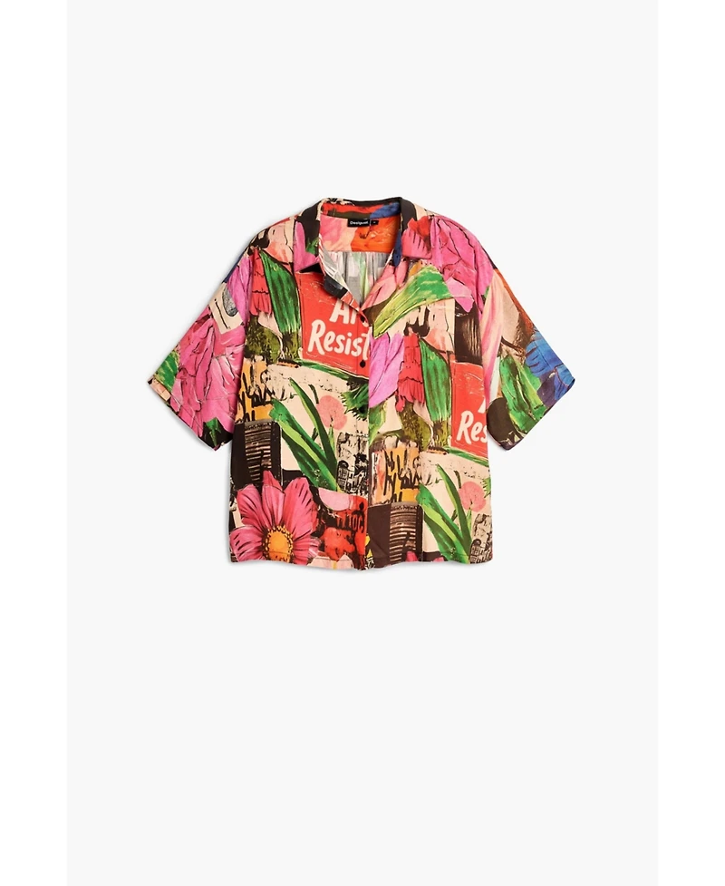 Desigual Women's Floral printed shirt