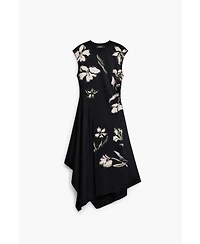 Desigual Women's Asymmetric floral dress