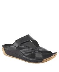 Spring Step Women's Style Gretta Leather Slide Sandal