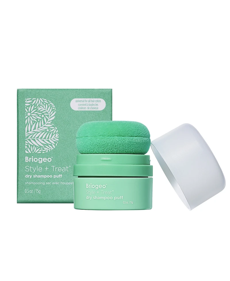Briogeo Style + Treat Translucent Dry Shampoo Puff, 0.53 oz.