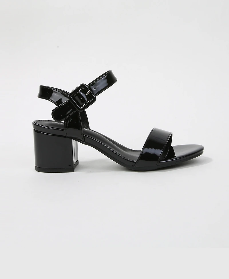 Berness Women's Elisha Classic Strap Block Heel Dress Sandals