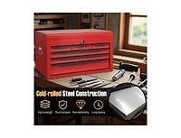 Sugift 24 Inch Tool Chest Case with 6 Drawers and Top Storage for Garage Repair Shop and Warehouse