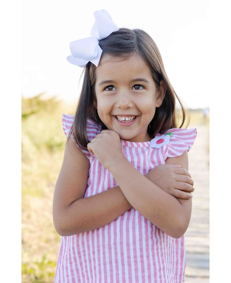 Florence Eiseman Toddler Girls Stripe Gauze Top And Shorts