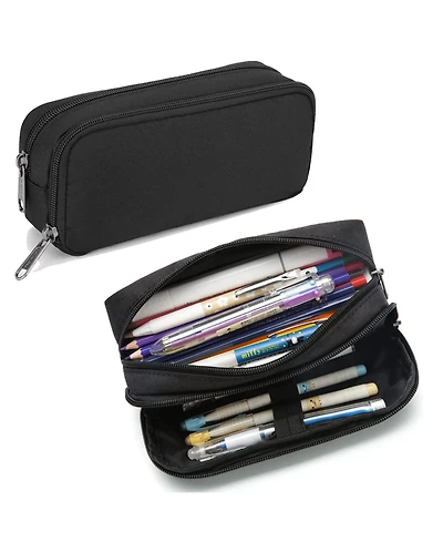 Gnuadz Pencil Case Pouch Aesthetic Box Office Stationery Organizer Simple Sturdy Multifunctional Bag