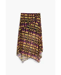 Desigual Women's Asymmetrical printed skirt