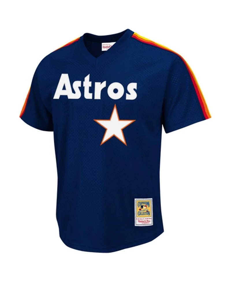 Mitchell & Ness Men's Nolan Ryan Navy Houston Astros Authentic Batting Practice Jersey