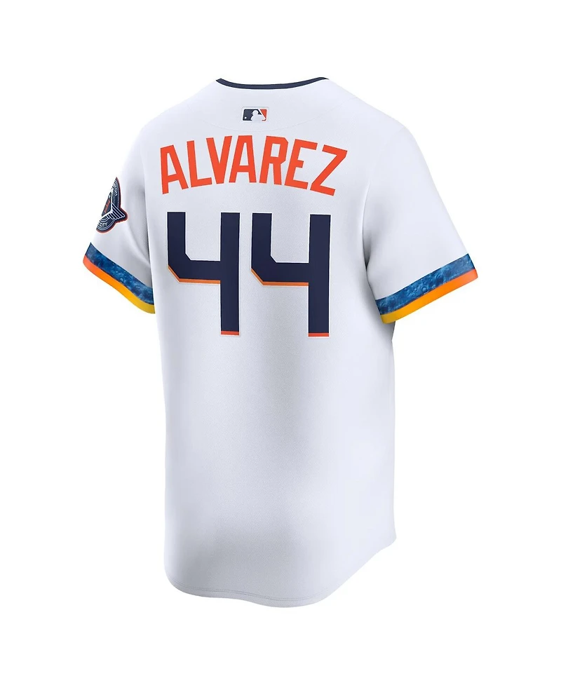 Nike Men's Yordan Alvarez White Houston Astros 2025 City Connect Limited Player Jersey