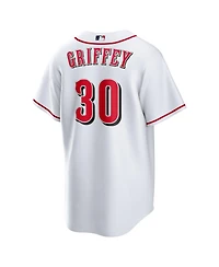 Nike Men's Ken Griffey Jr. White Cincinnati Reds Home Retired Player Replica Jersey