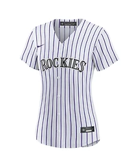 Nike Women's Ezequiel Tovar White Colorado Rockies Home Replica Jersey