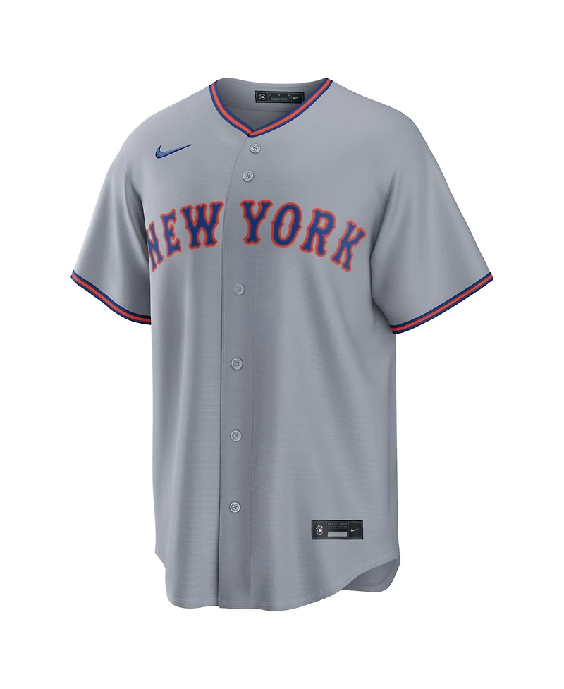 Nike Men's Juan Soto Gray New York Mets Road Replica Jersey
