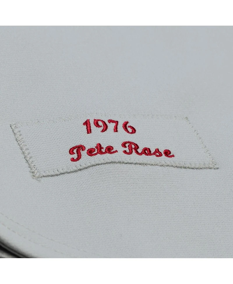 Mitchell & Ness Men's Pete Rose Gray Cincinnati Reds 1976 Authentic Jersey