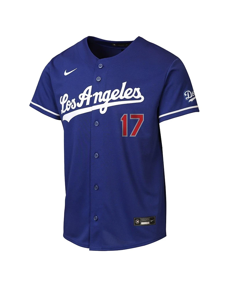 Nike Big Boys and Girls Shohei Ohtani Royal Los Angeles Dodgers Alternate Stadium Jersey