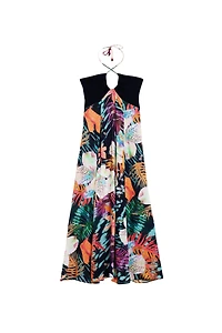 Desigual Women's Long tropical dress