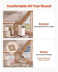 Skonyon Inflatable Camping Tent for 5-8 Person Easy Setup with Pump and Mesh Windows