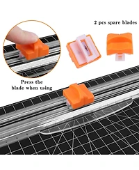 Gnuadz 23pcs Weeding Tools Vinyl Craft Set Paper Trimmer Scrapbooking Lettering Cardstock