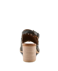 Spring Step Women s Sunela Slingback Sandal with Laser-cut Style and Comfort
